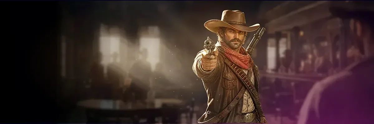 Zizobet Casino Wild West welcome banner
